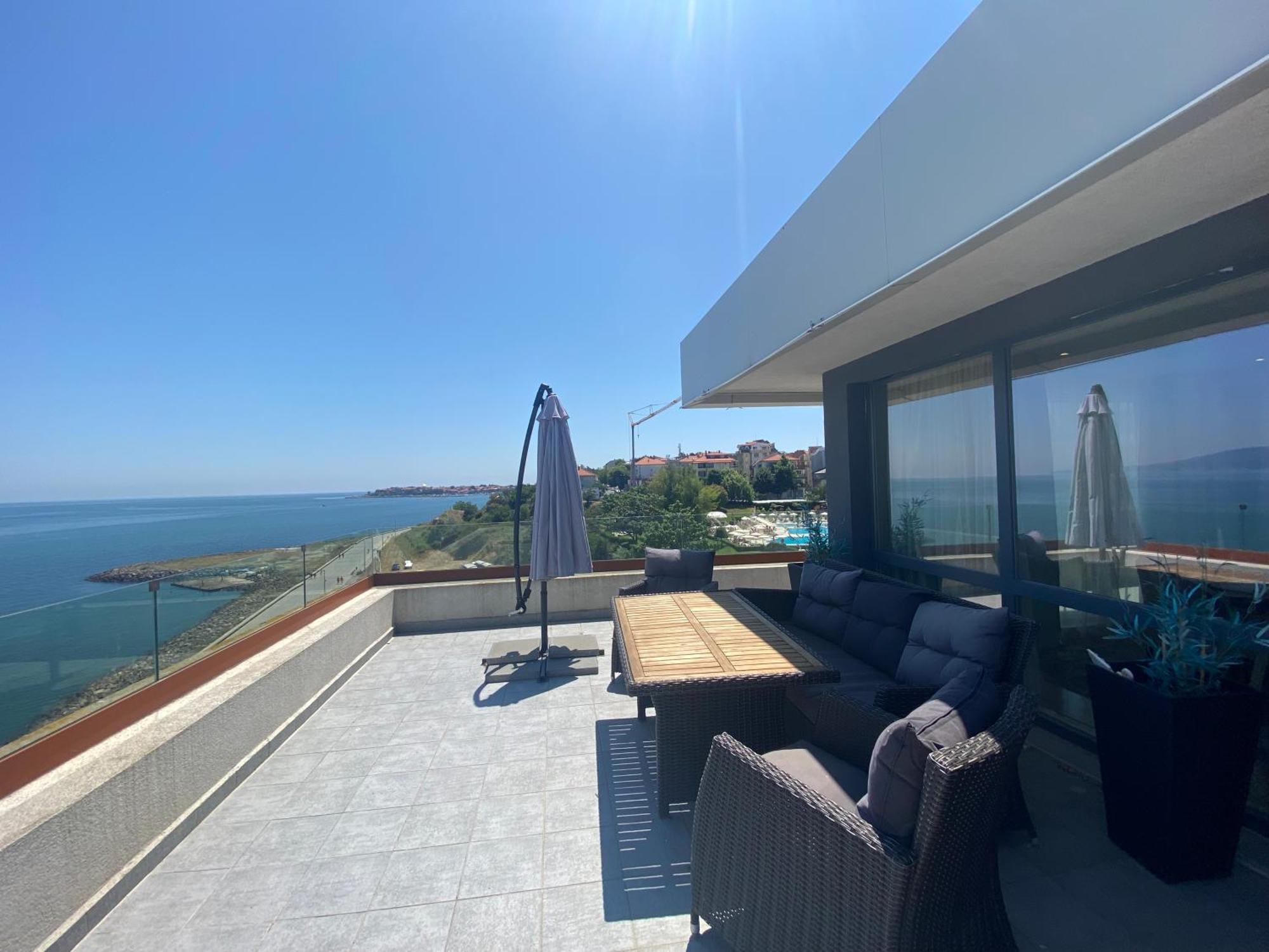 Paradiso 'В' 607 Large Luxury Apartment Nesebar Exterior photo